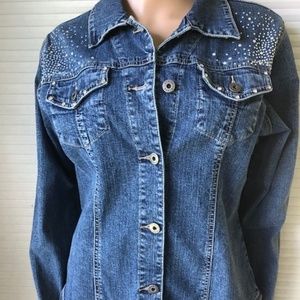Ethyl Vintage Denim Shirt/Light Jacket Size M